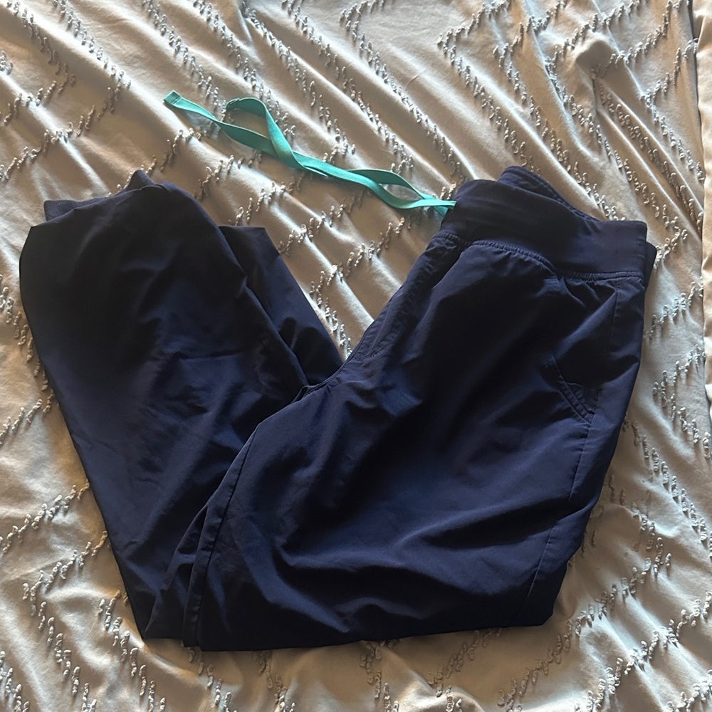 FIGS Navy Blue Jogger Pants